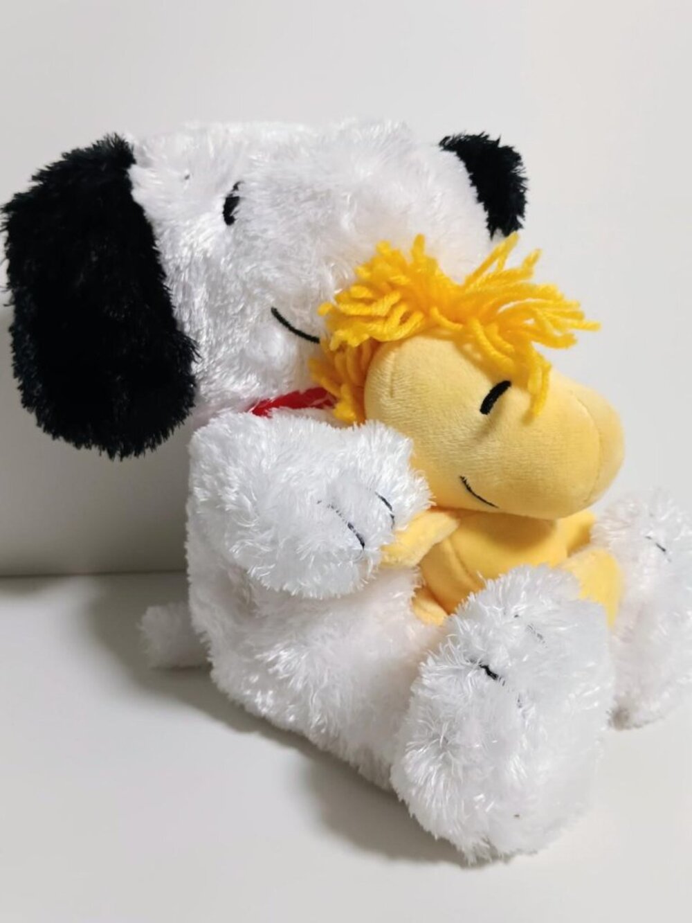 Peanuts Snoopy and Woodstock Plush Doll Extra Fluffy